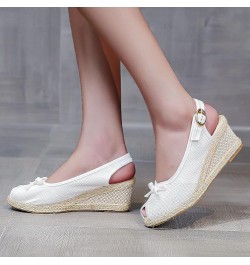 White Platform Boots Wedges Heels For Women Size 12 Platform Sneakers For Women sandals Women Heeled sandals For Women White ...