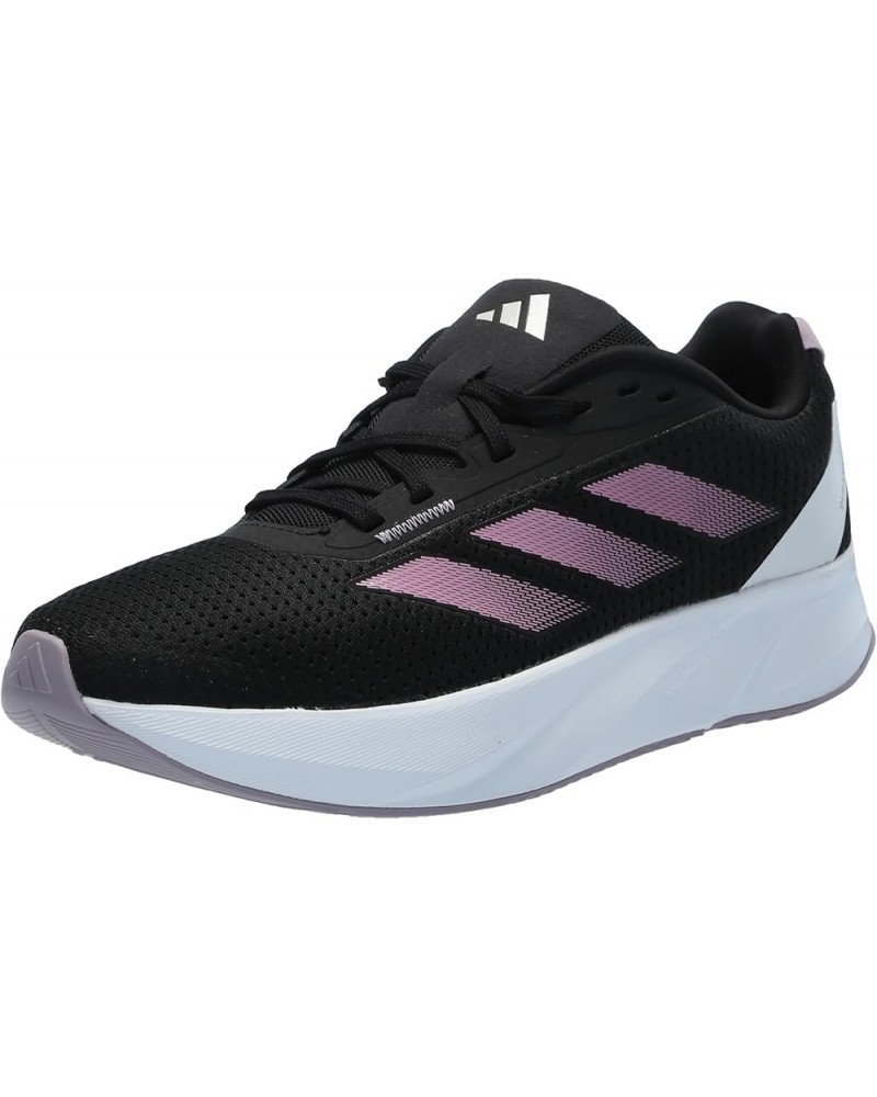 women's Duramo Sl Sneaker Black/Bliss Lilac/Preloved Fig $18.94 Athletic Shoes