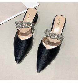 Ballroom Dance Shoes Women Size 11 Heeled Sandals For Women Summer Leather Sole Flat Dance Shoes Women Tap Dance Shoes D-blac...