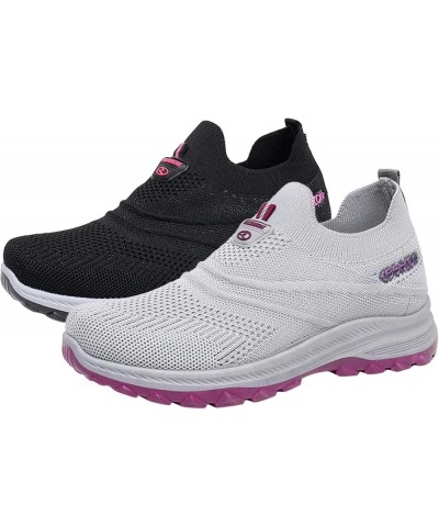 Womens Club C Sneaker Fashion Spring and Summer Women Sports Shoes Soft Sole Slip On Mesh Breathable Colorblock Sole Casual S...