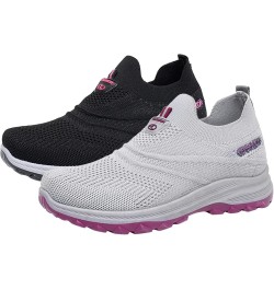 Womens Club C Sneaker Fashion Spring and Summer Women Sports Shoes Soft Sole Slip On Mesh Breathable Colorblock Sole Casual S...