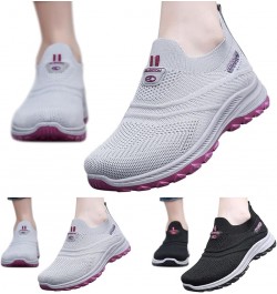 Womens Club C Sneaker Fashion Spring and Summer Women Sports Shoes Soft Sole Slip On Mesh Breathable Colorblock Sole Casual S...