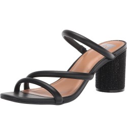 DV Women's Myla Heeled Sandal Black Shimmer $29.27 Sandals