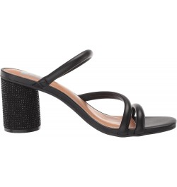 DV Women's Myla Heeled Sandal Black Shimmer $29.27 Sandals