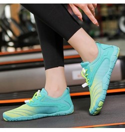 Slip on Walking Shoes Women Women's Water Shoes Barefoot Socks for Beach Swim Yoga Outdoor Sports 7.5 Green $19.28 Outdoor Shoes