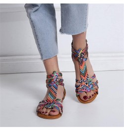 Sandals Slingback Flats Shower Flip Flops Women Calm Slides For Women Platform Sandal Wedge Heeled Sandals Casual Low H Pink ...