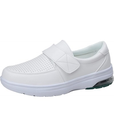 Women's Walking Shoes Slip-on Mesh Casual Running Jogging Shoes Sock Sneakers Women Walking Trainers White $18.13 Athletic Shoes