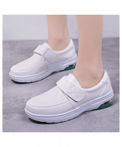 Women's Walking Shoes Slip-on Mesh Casual Running Jogging Shoes Sock Sneakers Women Walking Trainers White $18.13 Athletic Shoes