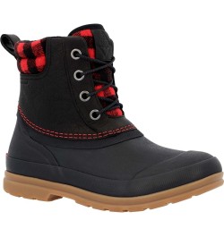 Women's Odlw6pld Originals Leather Duck Lace 6 Black/Buffalo Plaid $38.88 Outdoor Shoes