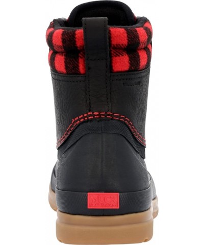 Women's Odlw6pld Originals Leather Duck Lace 6 Black/Buffalo Plaid $38.88 Outdoor Shoes