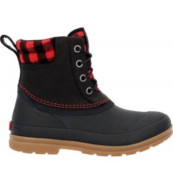 Women's Odlw6pld Originals Leather Duck Lace 6 Black/Buffalo Plaid $38.88 Outdoor Shoes