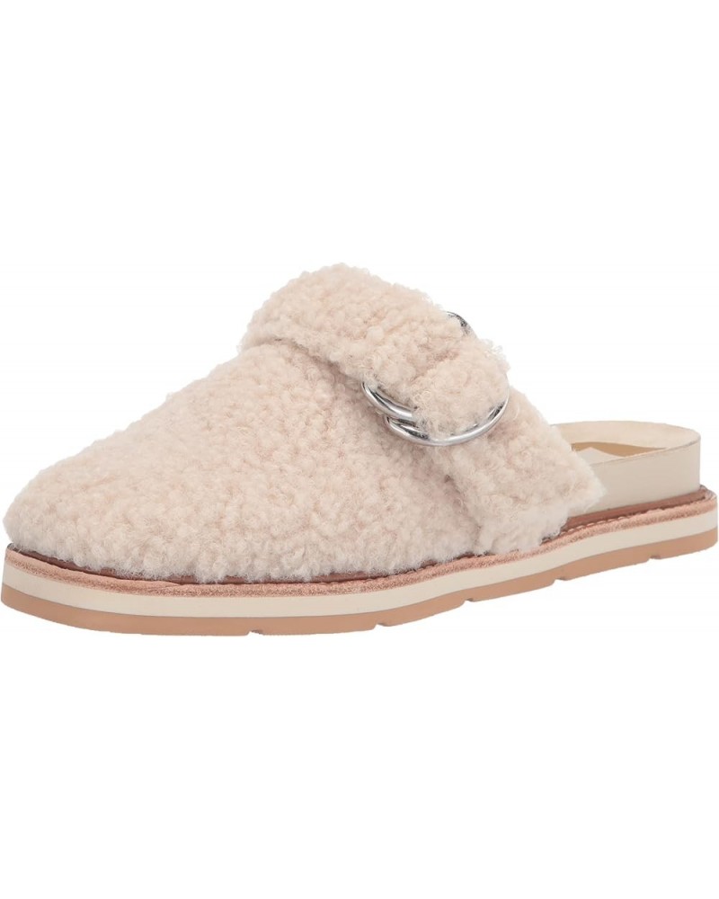 Women's Verna Mule Natural Plush $9.89 Mules & Clogs