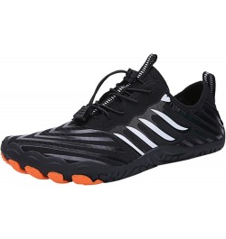 Summer Water Shoes Men and Women Quick Drying Shoes Hiking Swimming Diving Shoes Tracing Shoes Elastic Lace Up Stripes Fashio...