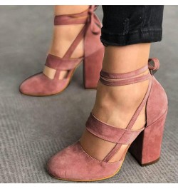 Heeled sandals For Women Beachy sandals For Women Black Platform Heels For Women Platform Beach sandals Women Low Heel 2-pink...