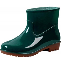 Womens Rain Boots Size 9, Women's Mid Calf Rain Boots Waterproof Lightweight Garden Shoes Green $14.75 Boots