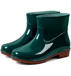 Womens Rain Boots Size 9, Women's Mid Calf Rain Boots Waterproof Lightweight Garden Shoes Green $14.75 Boots