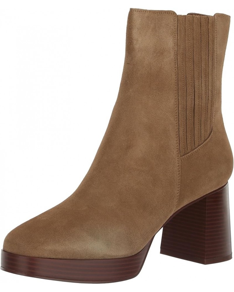 Womens Eds Ankle Boot Brown Suede $48.51 Boots