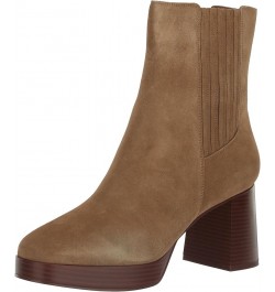 Womens Eds Ankle Boot Brown Suede $48.51 Boots