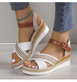 Women Sport Sandals Women Flats Socks Sandals For Women Espadrille Sandals Womens Sport Sandals Flat Dress Sandals For White ...