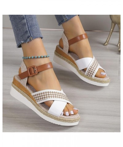 Women Sport Sandals Women Flats Socks Sandals For Women Espadrille Sandals Womens Sport Sandals Flat Dress Sandals For White ...