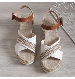 Women Sport Sandals Women Flats Socks Sandals For Women Espadrille Sandals Womens Sport Sandals Flat Dress Sandals For White ...