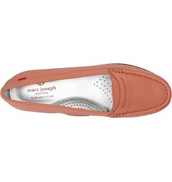 Women's Leather Made in Brazil Lightweight Union Golf Performance Shoe Salmon Tumbled Grainy $32.53 Athletic Shoes