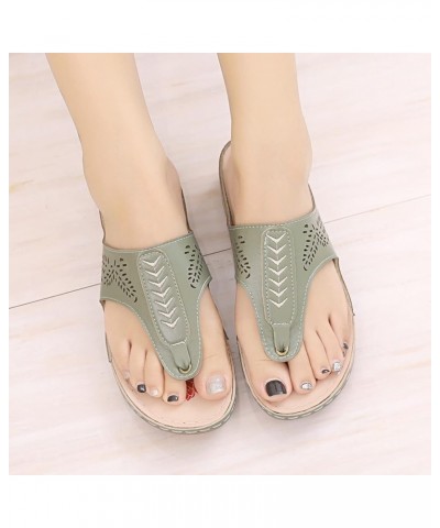 Orthopedic Sandals for Women With Arch Support Summer Dressy Anti Slip Wedge Platform Flip Flops Casual Wide Fitting Orthoped...