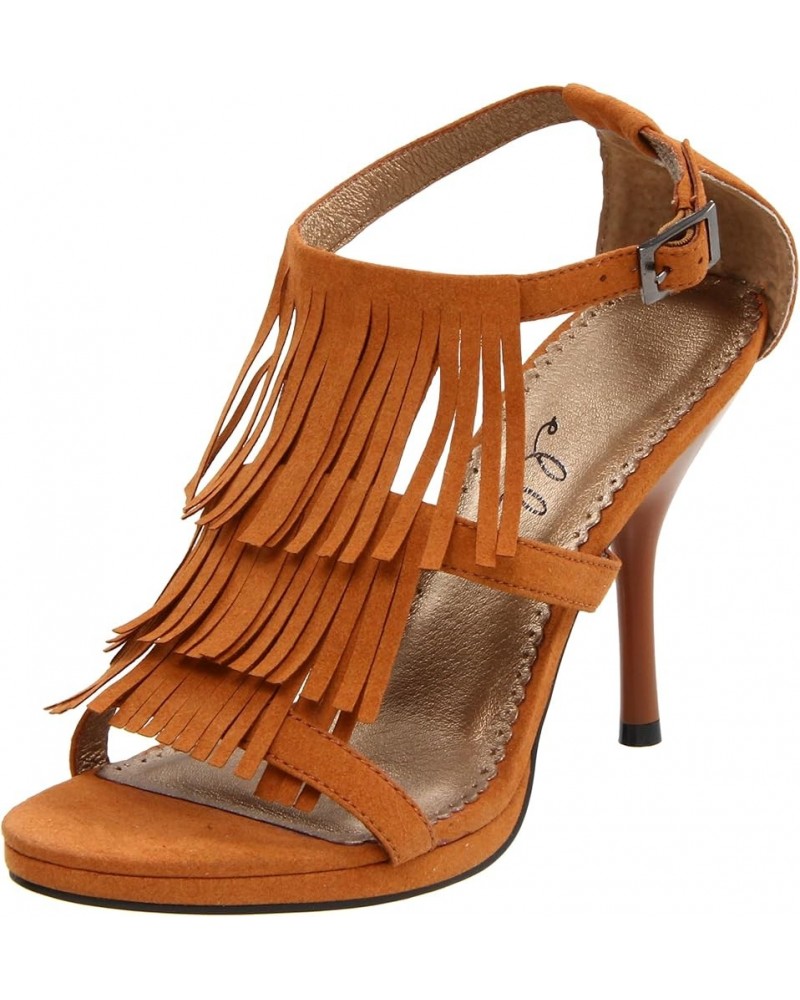 Women's 417-Sioux Sandal Brown $25.30 Sandals