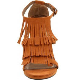 Women's 417-Sioux Sandal Brown $25.30 Sandals