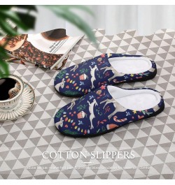 Family Slippers Soft Cotton Bedroom Home Shoes Indoor Cotton Slippers For Warmth Color535 $20.62 Slippers