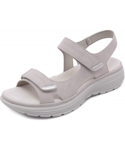 Women's Sandals with Arch Support Sandals Womens Wedge Ultra-Soft Comfy Peep Toe Sports Sandal Ladies Elegant Summer Platform...