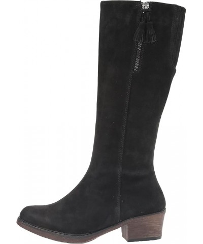 Womens Rider Knee High Boots Black $36.74 Boots