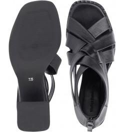 Vintage Foundry Co. Women's Owena, Flat Sandal, Low Heel, Casual, Slip On, Round Toe, Rubber Outsole Black $51.29 Sandals