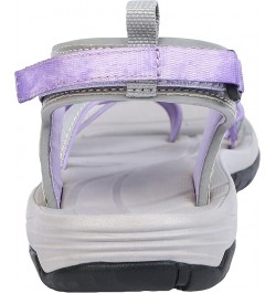 Women's Open Toe Sport Sandal Gray/Lilac $26.99 Sandals