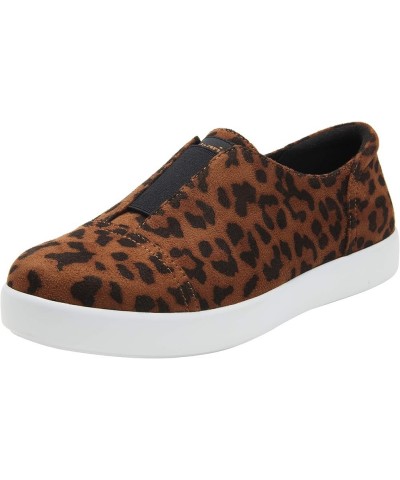 Women's Alegria, Posy Slip-On Leopard $11.43 Loafers & Slip-Ons