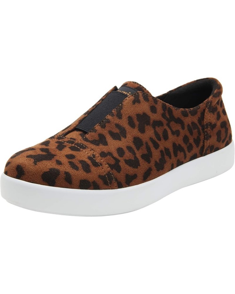 Women's Alegria, Posy Slip-On Leopard $11.43 Loafers & Slip-Ons