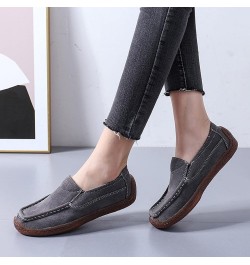 Slip Shoes Round Flat Women Comfortable On Breathable Color Solid Casual Single Toe Women's Casual Shoes Casual Womens Shoes ...