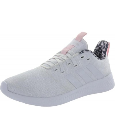 Women's Puremotion Running Shoe White/White/Clear Pink $30.83 Athletic Shoes