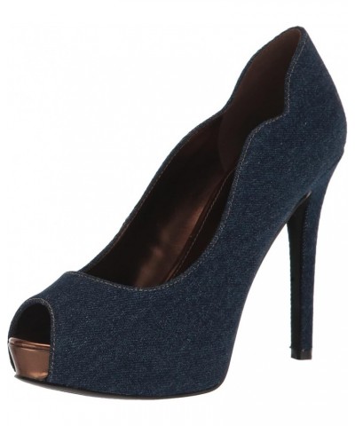 Womens Hilare Pump Blue Denim 420 $38.00 Pumps