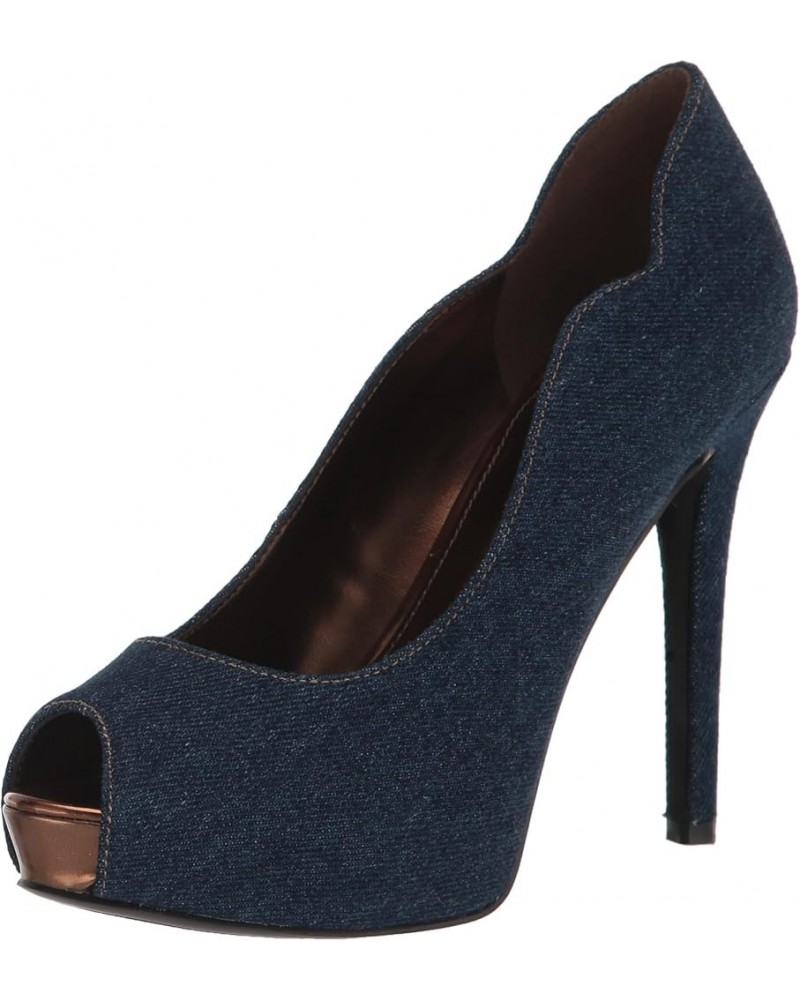 Womens Hilare Pump Blue Denim 420 $38.00 Pumps