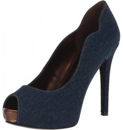 Womens Hilare Pump Blue Denim 420 $38.00 Pumps