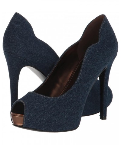 Womens Hilare Pump Blue Denim 420 $38.00 Pumps