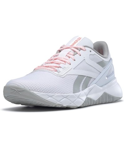 Women's Nanoflex TR Cross Trainer White/Pure Grey/Orange Flare $37.73 Athletic Shoes