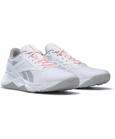 Women's Nanoflex TR Cross Trainer White/Pure Grey/Orange Flare $37.73 Athletic Shoes