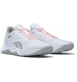 Women's Nanoflex TR Cross Trainer White/Pure Grey/Orange Flare $37.73 Athletic Shoes