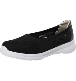 Fashion Sneakers for Women, Running Shoes Women Walking Athletic Tennis Non Slip Fashion Sneakers Gift Z 14-black $14.03 Fash...