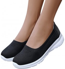 Fashion Sneakers for Women, Running Shoes Women Walking Athletic Tennis Non Slip Fashion Sneakers Gift Z 14-black $14.03 Fash...