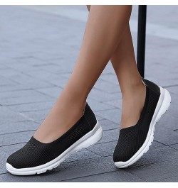 Fashion Sneakers for Women, Running Shoes Women Walking Athletic Tennis Non Slip Fashion Sneakers Gift Z 14-black $14.03 Fash...