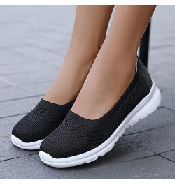 Fashion Sneakers for Women, Running Shoes Women Walking Athletic Tennis Non Slip Fashion Sneakers Gift Z 14-black $14.03 Fash...