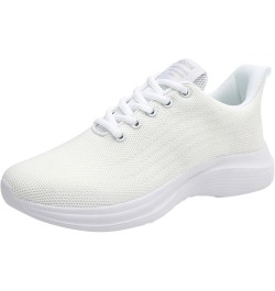 Ladies Casual Sneakers Breathable Non Slip Soft Sole Sneakers Mesh Sneakers Tennis Walking Breathable Sneakers Fashion Sneake...